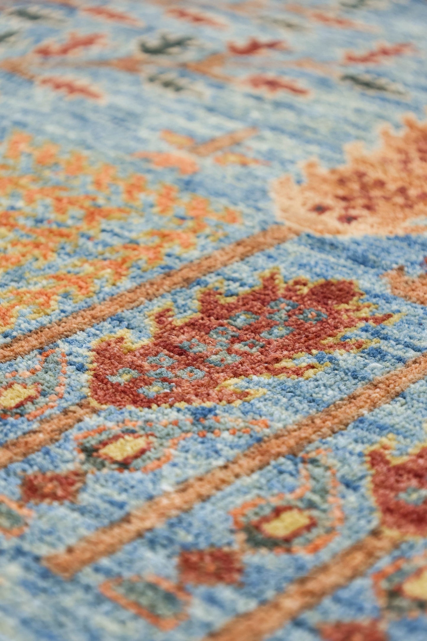 Bakshaish Willow Handwoven Tribal Rug, 83182