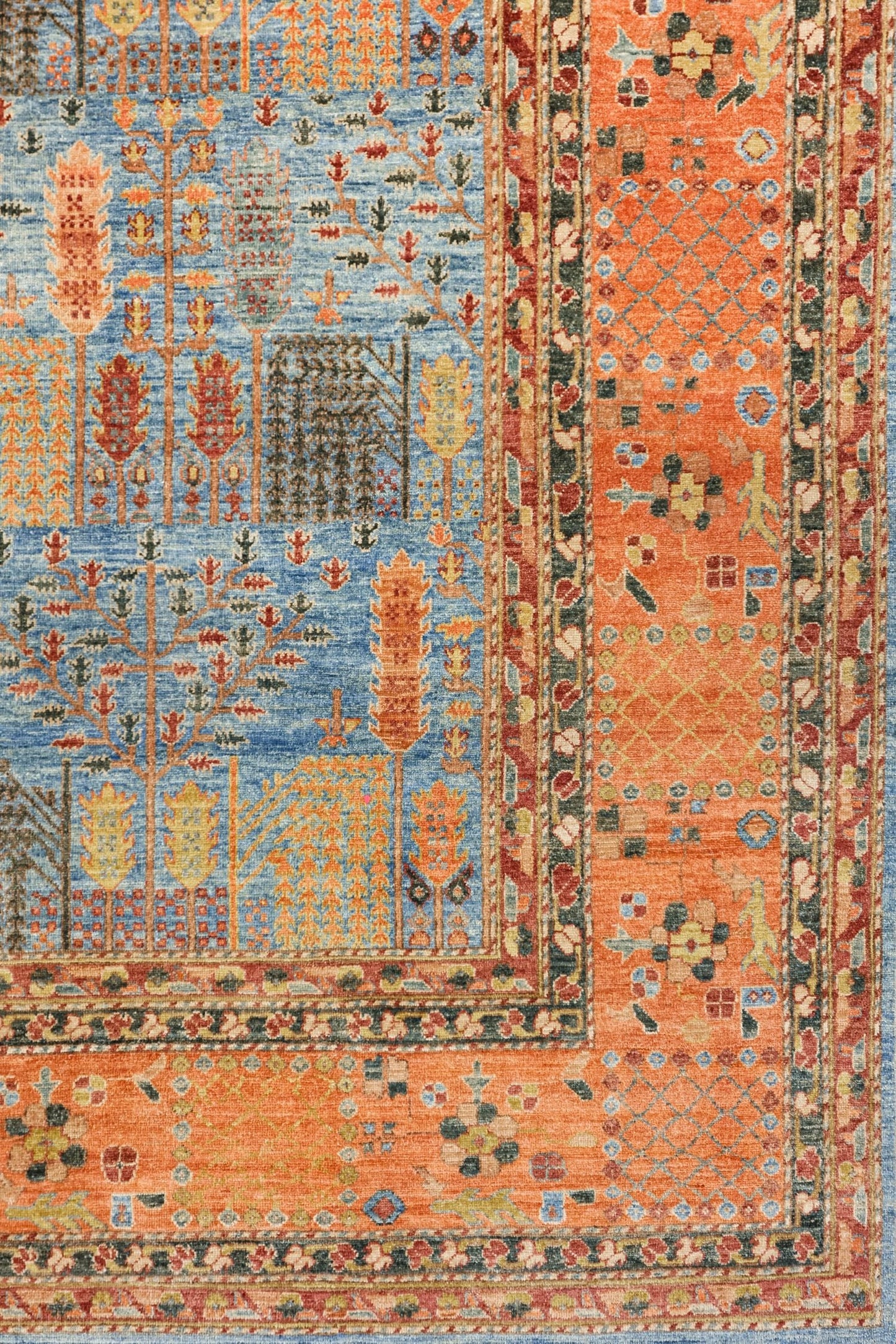 Bakshaish Willow Handwoven Tribal Rug, 83182
