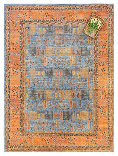 Bakshaish Willow Handwoven Tribal Rug, 83182
