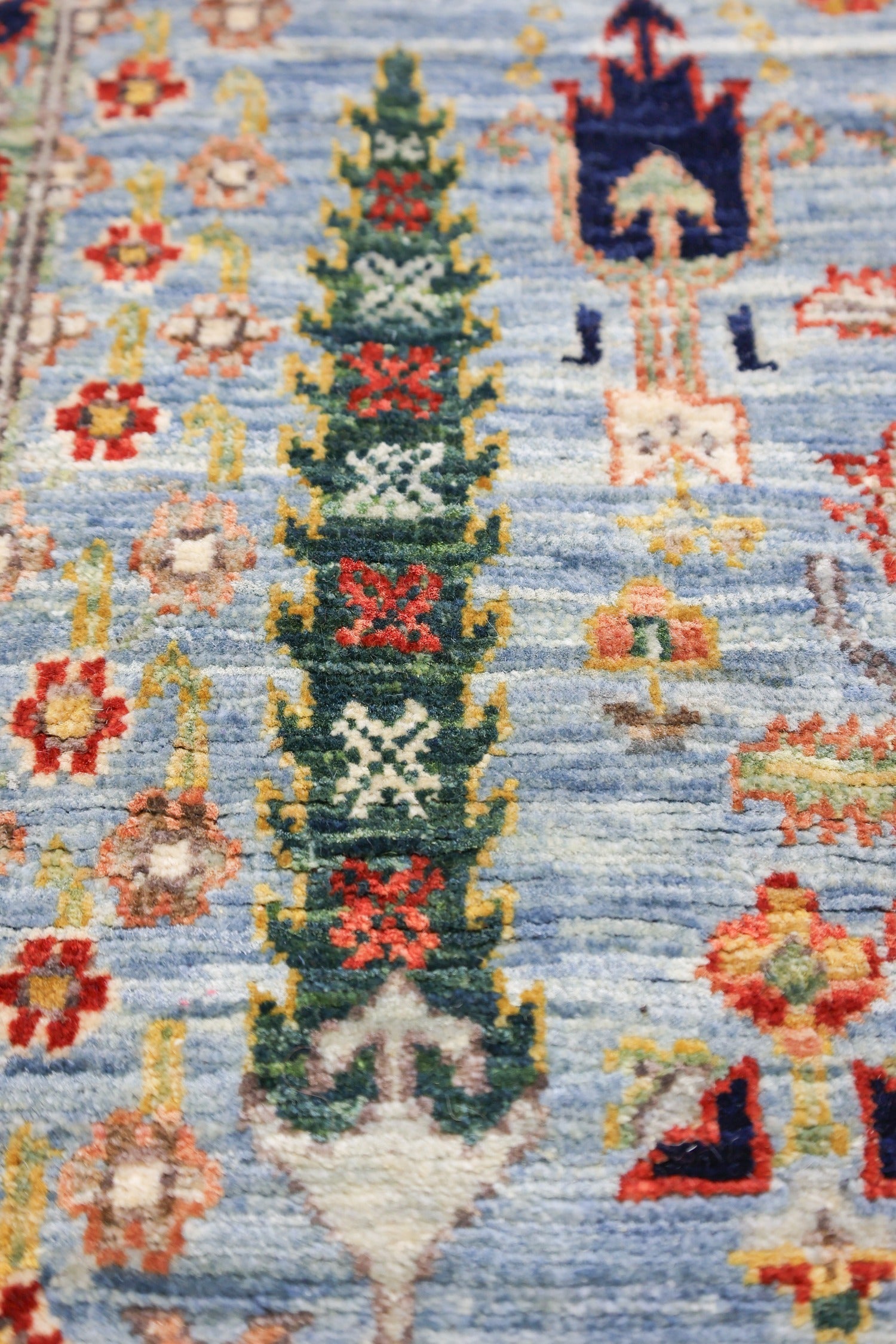 Bakshaish Willow Handwoven Tribal Rug, J71801