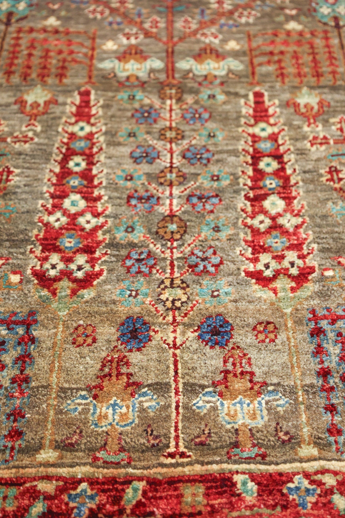 Bakshaish Willow Handwoven Tribal Rug, J76939