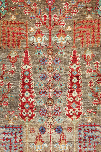 Bakshaish Willow Handwoven Tribal Rug, J76939