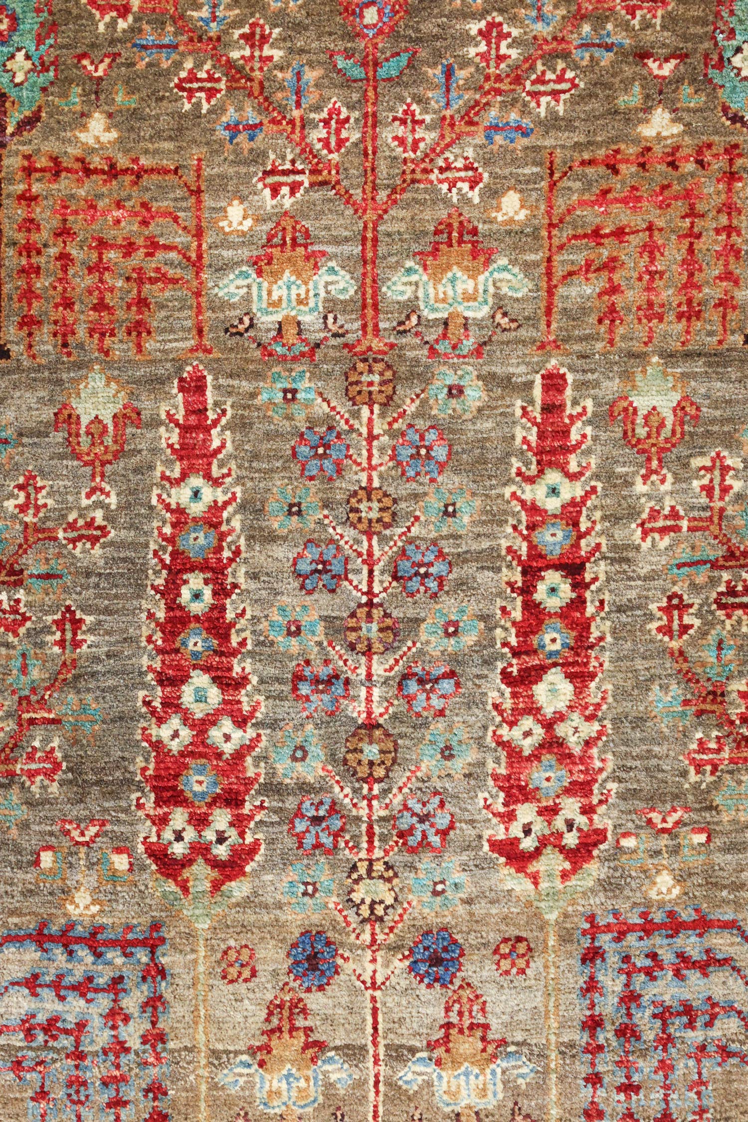 Bakshaish Willow Handwoven Tribal Rug, J76939
