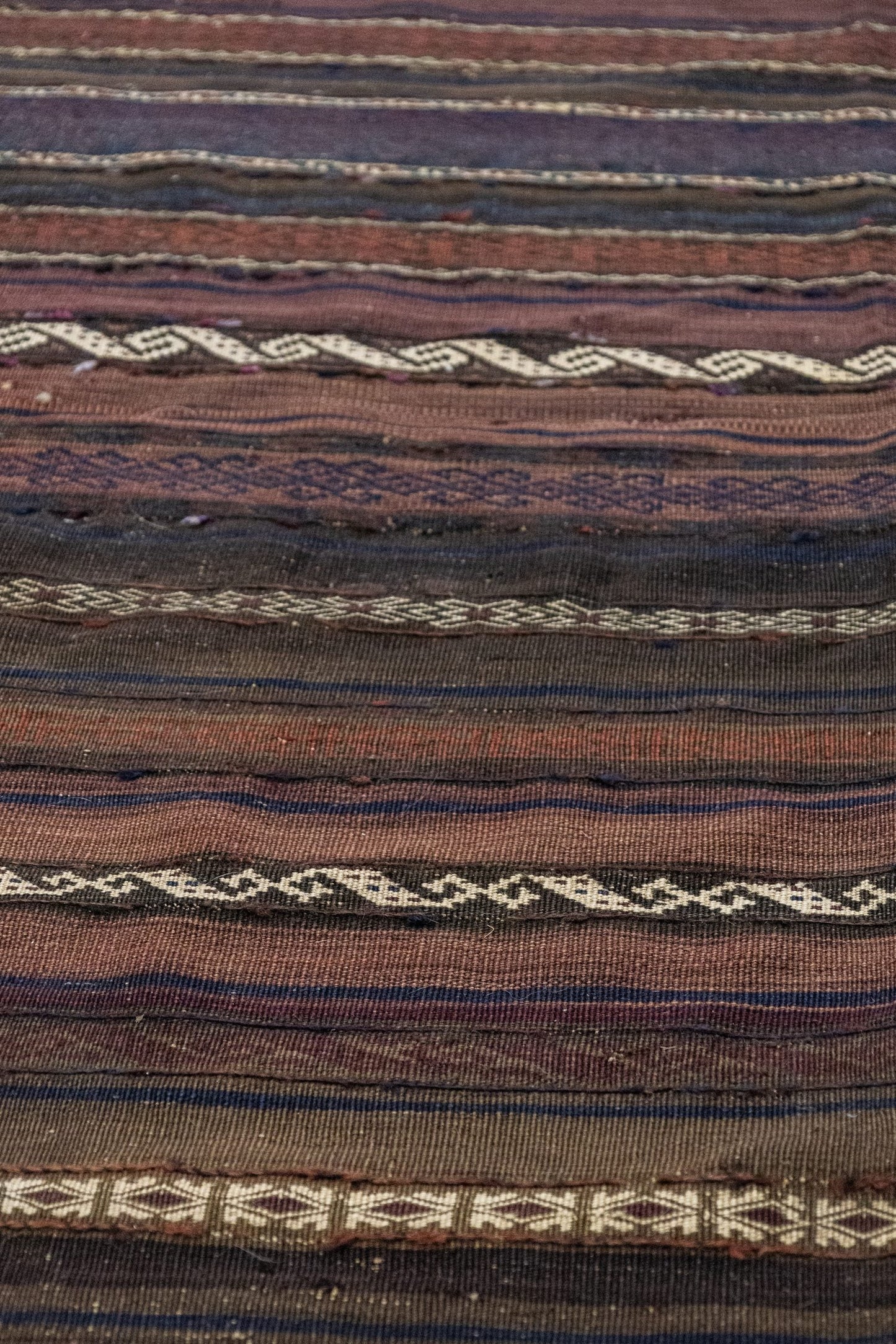 Antique Baluch Jijim Handwoven Tribal Rug, J87304