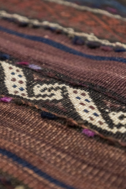 Antique Baluch Jijim Handwoven Tribal Rug, J87304