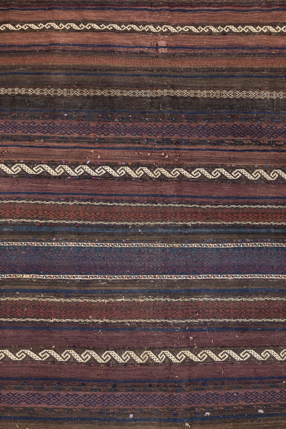Antique Baluch Jijim Handwoven Tribal Rug, J87304