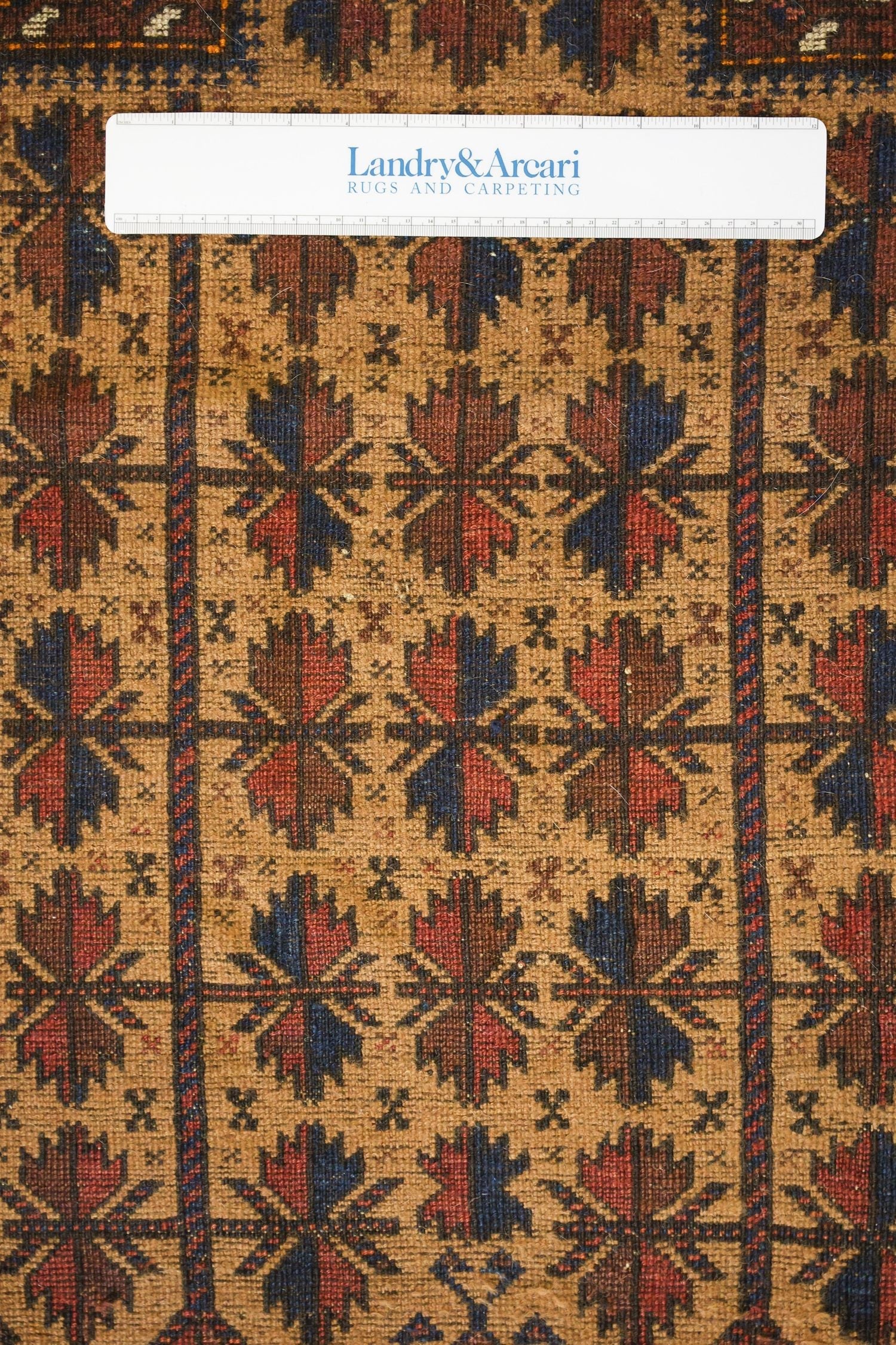 Vintage Baluch Handwoven Tribal Rug, J70074