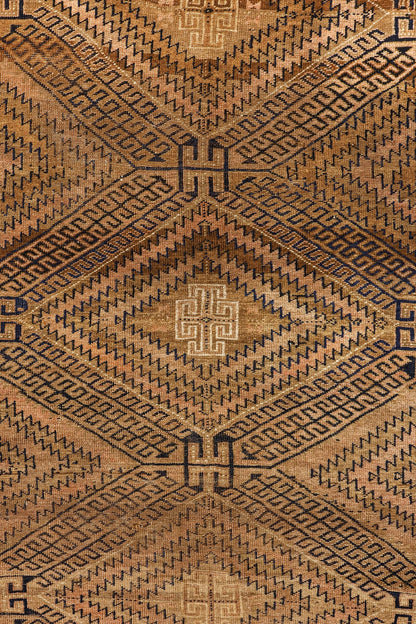 Vintage Baluch Handwoven Tribal Rug, J79412