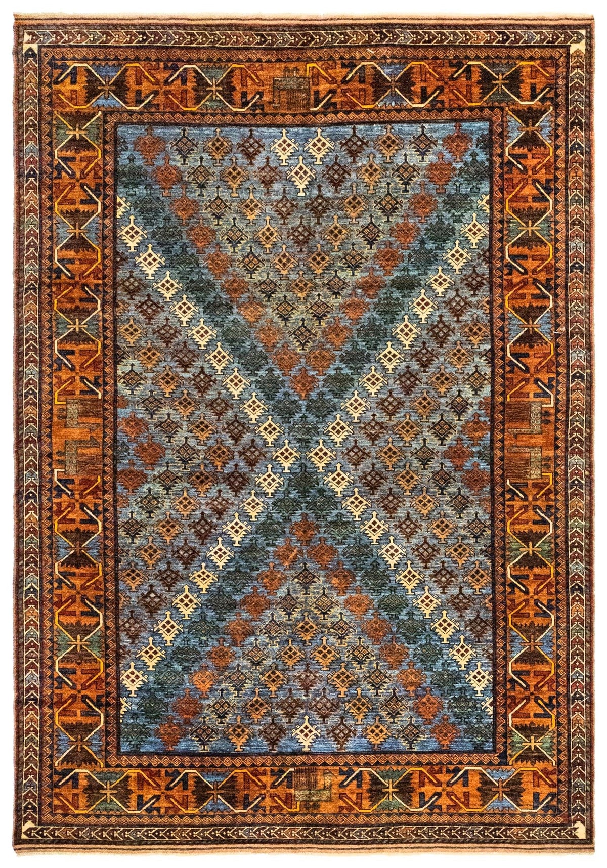 Baluch Handwoven Tribal Rug
