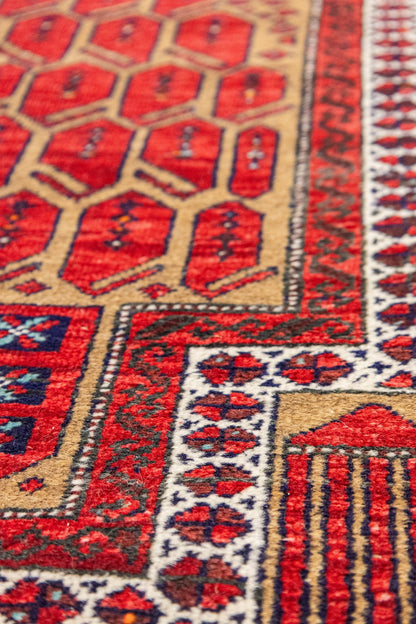 Vintage Baluch Handwoven Tribal Rug, J87342