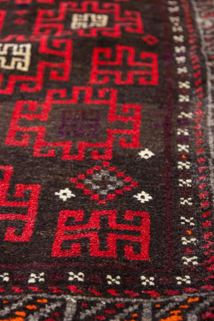 Baluch Handwoven Tribal Rug, J88184