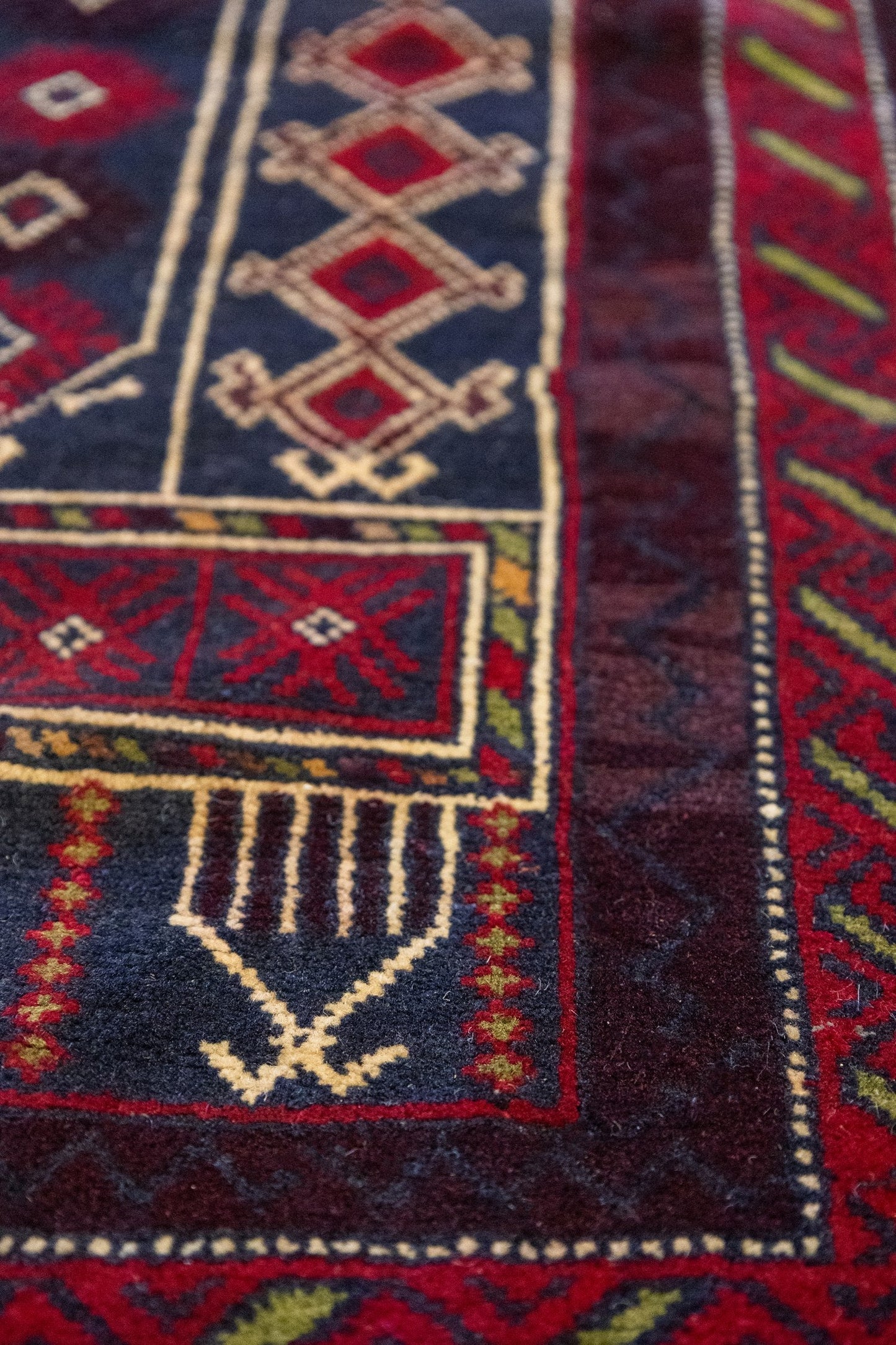Baluch Handwoven Tribal Rug, J88185