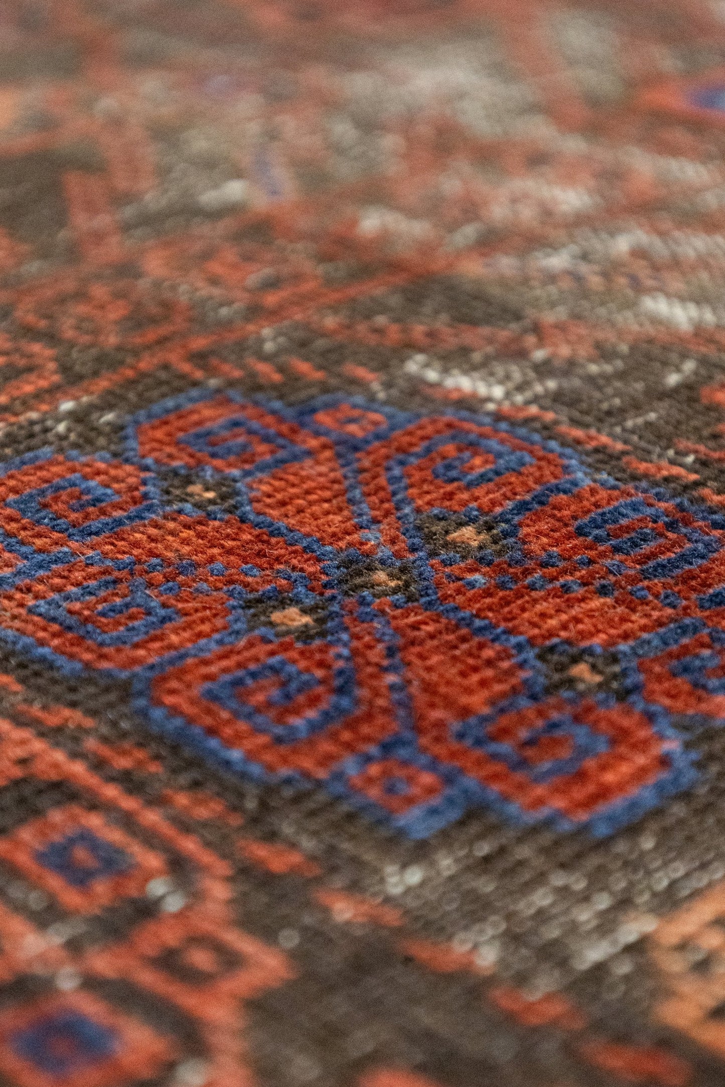 Vintage Baluch Handwoven Tribal Rug, J88217