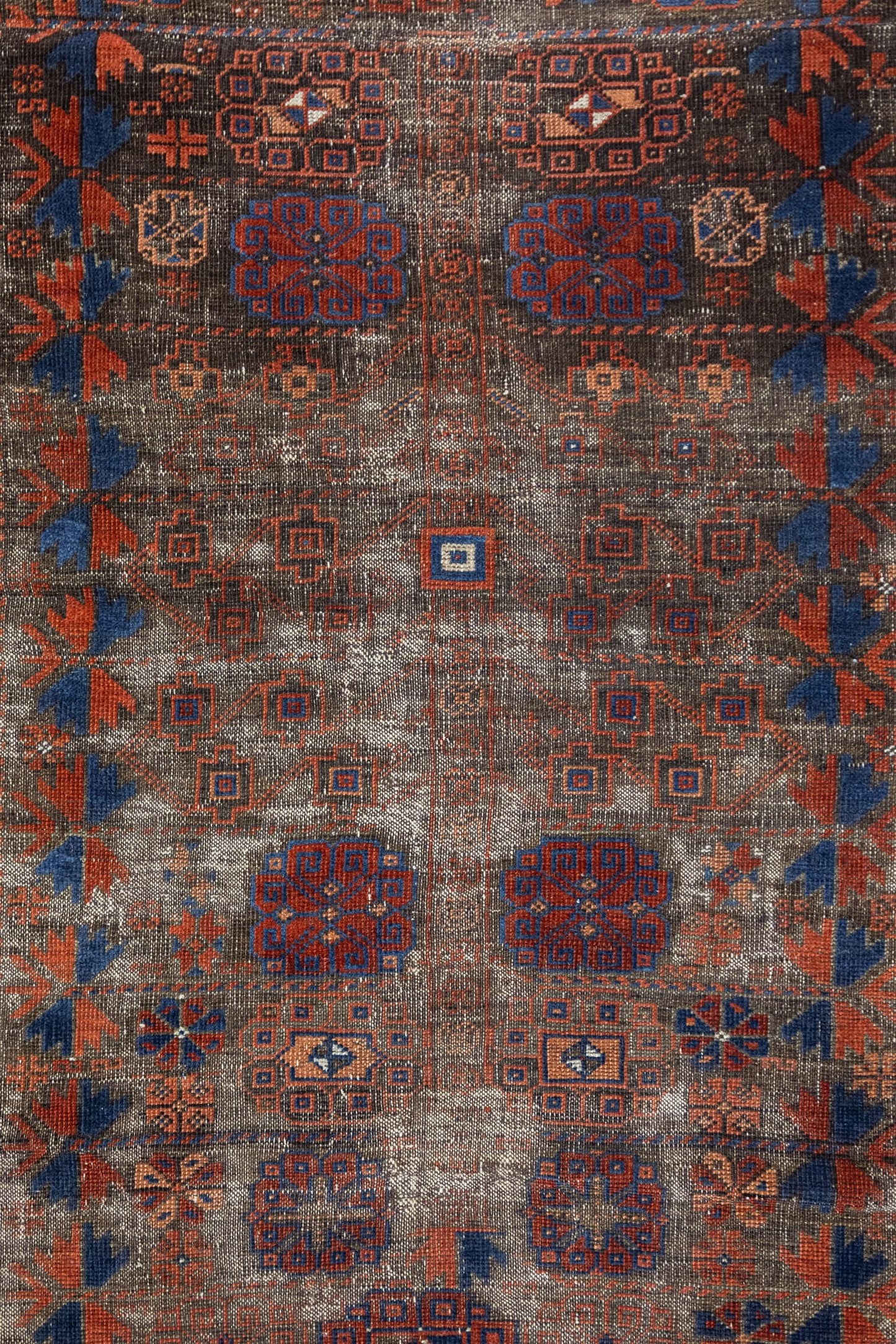 Vintage Baluch Handwoven Tribal Rug, J88217