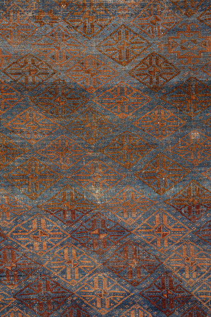 Vintage Baluch Handwoven Tribal Rug, J88219