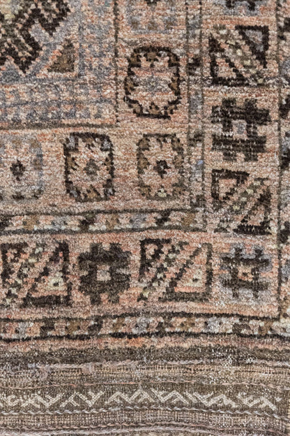 Vintage Baluch Handwoven Tribal Rug, J89121