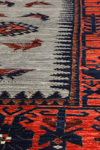 Baluchi Handwoven Tribal Rug, J81416