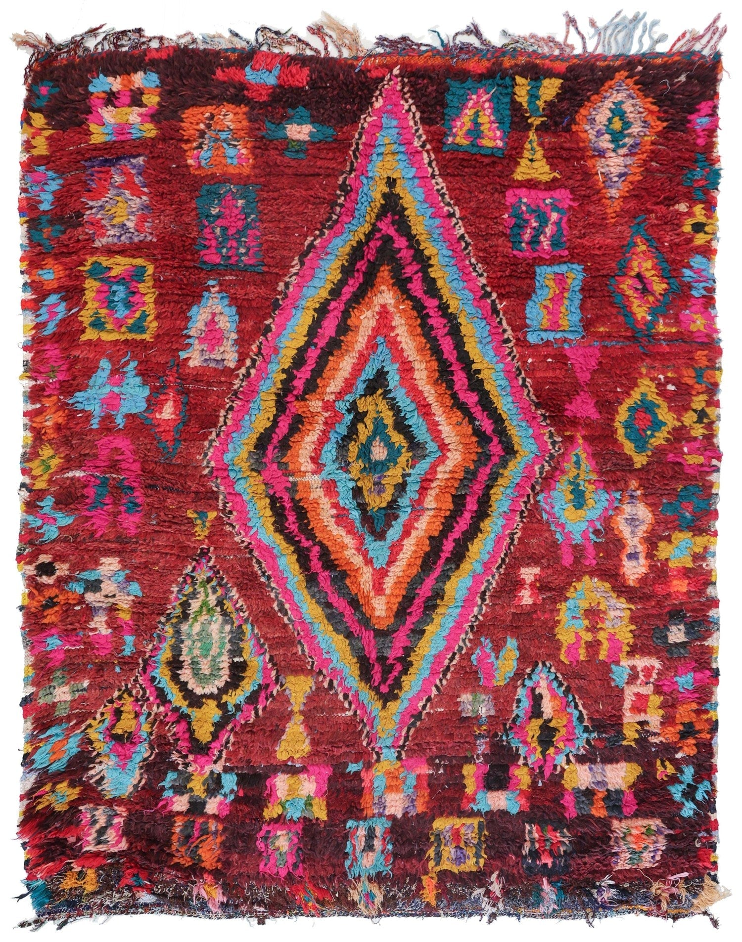 Vintage Berber Handwoven Tribal Rug Landry Arcari vintage-berber-handwoven-tribal-rug-landry-arcari