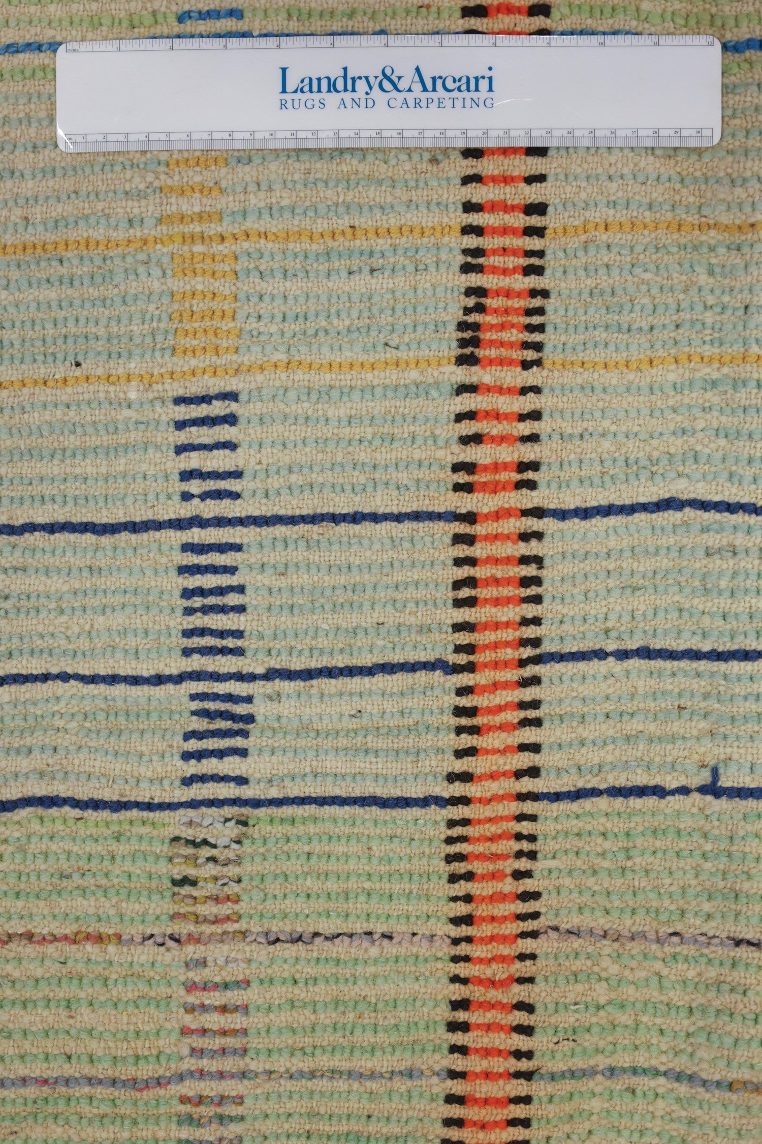 Vintage Berber Handwoven Tribal Rug, J62383