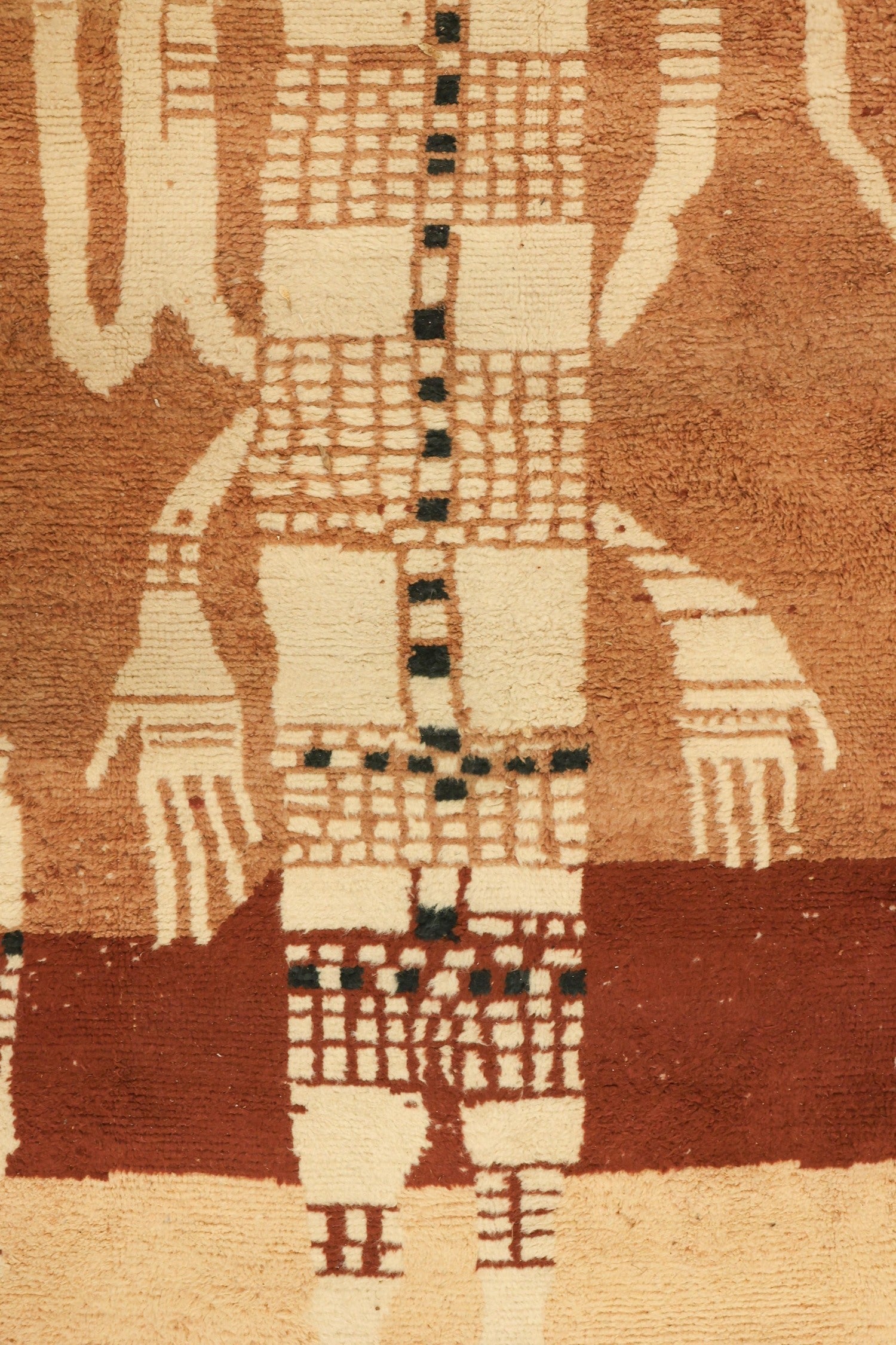 Berber Handwoven Tribal Rug, J62401