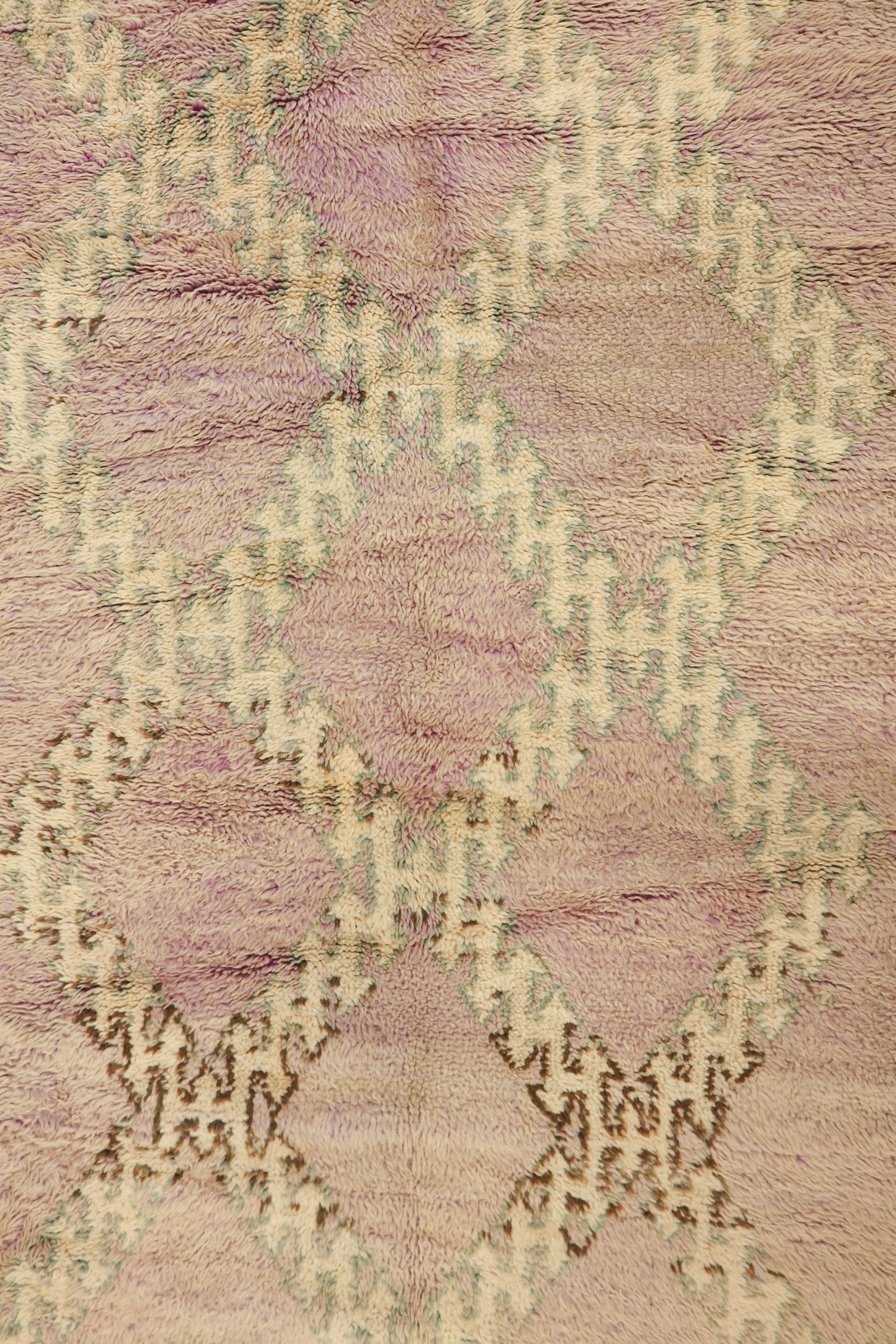 Berber Handwoven Tribal Rug, J62412
