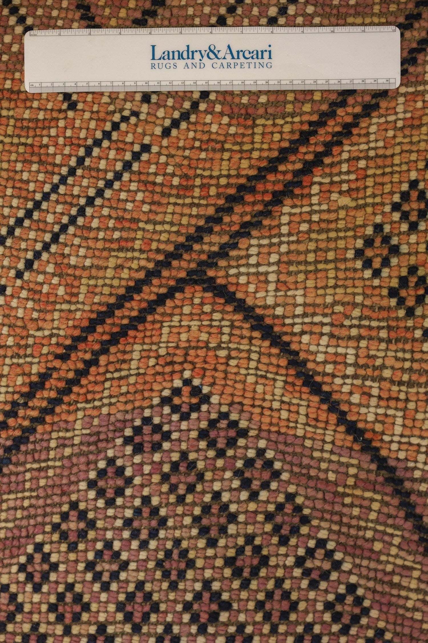 Vintage Berber Handwoven Tribal Rug, J62424