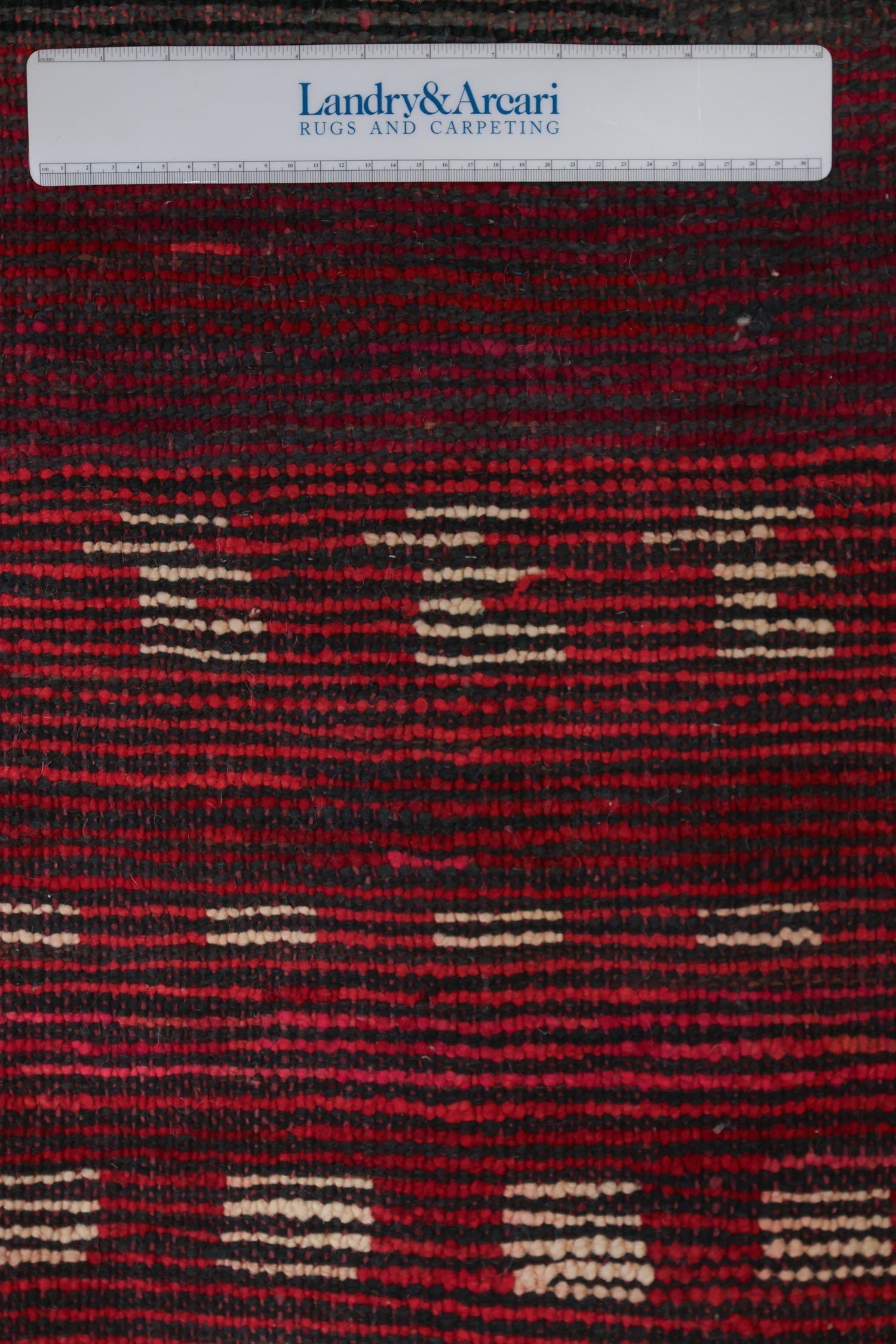 Vintage Berber Handwoven Tribal Rug, J62436