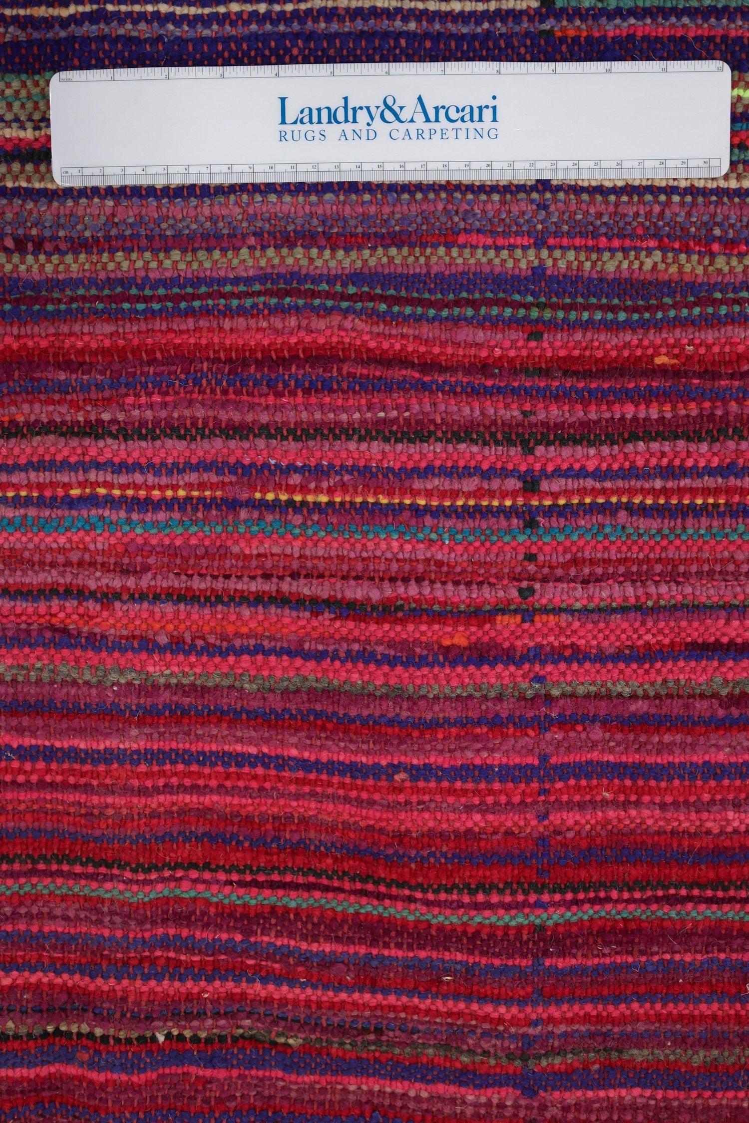 Vintage Berber Handwoven Tribal Rug, J62439