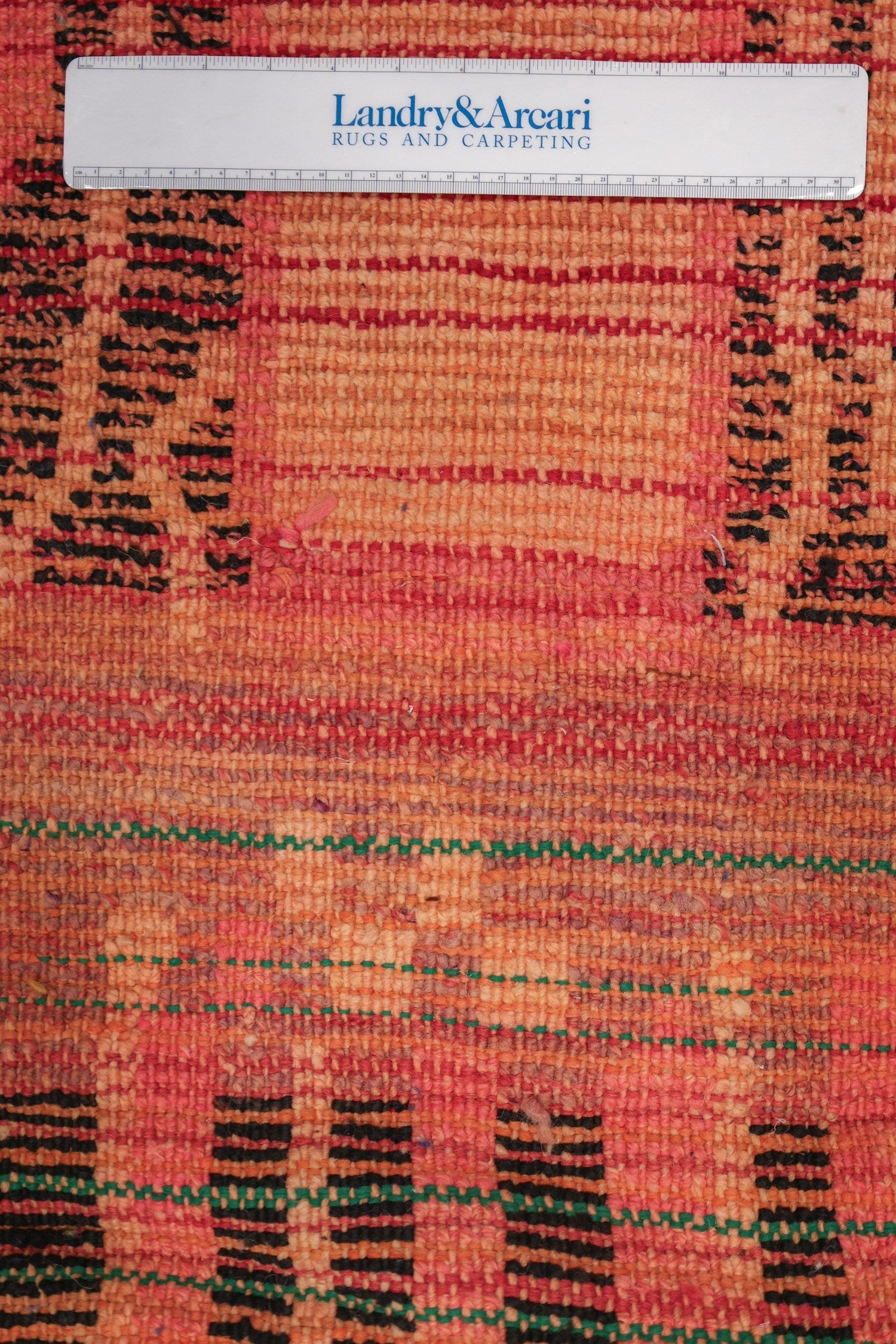 Vintage Berber Handwoven Tribal Rug, J71872