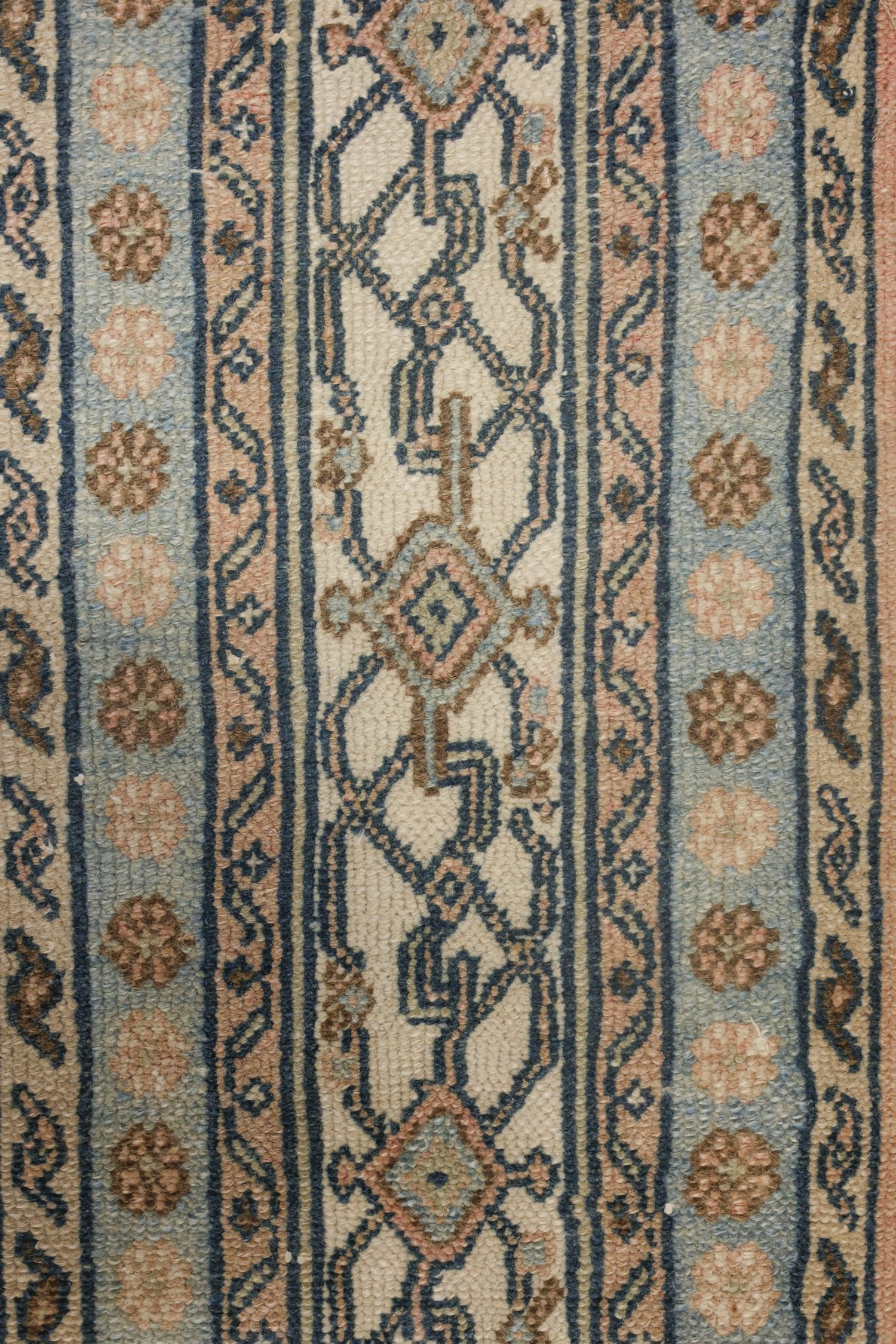 Vintage Bibikabad Handwoven Tribal Rug, J72539