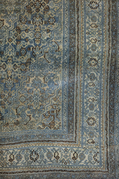 Vintage Bibikabad Handwoven Tribal Rug, J86287