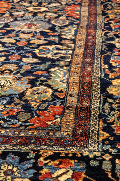 Antique Bibikabad Handwoven Tribal Rug, J89152