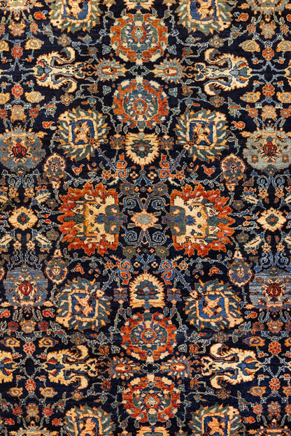 Antique Bibikabad Handwoven Tribal Rug, J89152