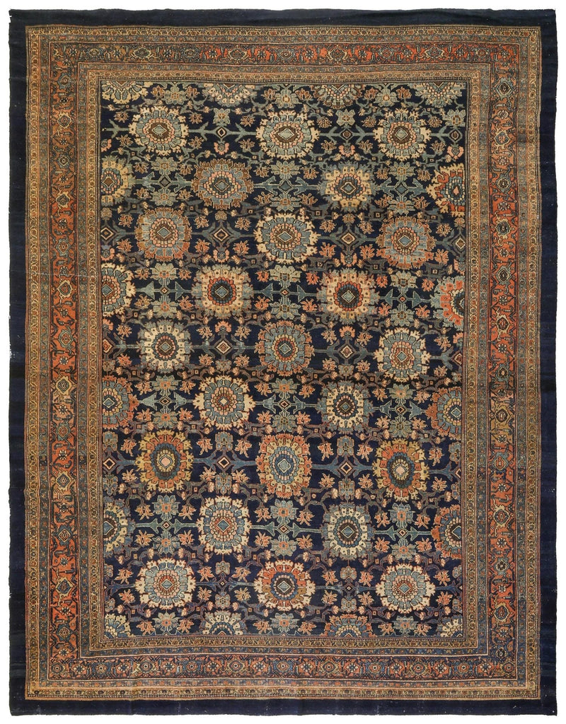 Antique Bibikabad Handwoven Tribal Rug | Landry & Arcari