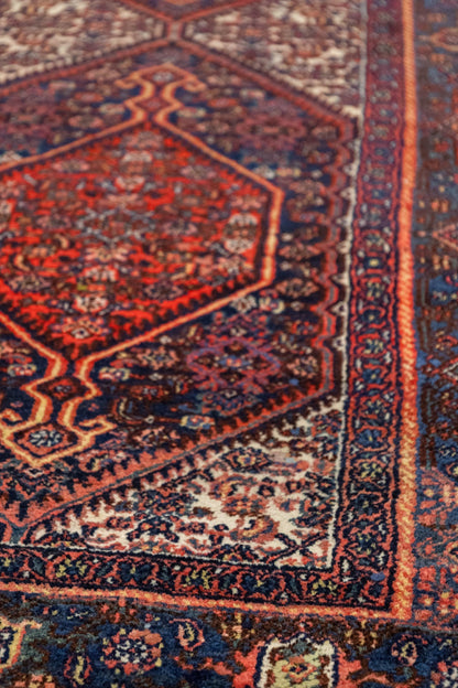 Antique Bibikabad Handwoven Tribal Rug, T86701