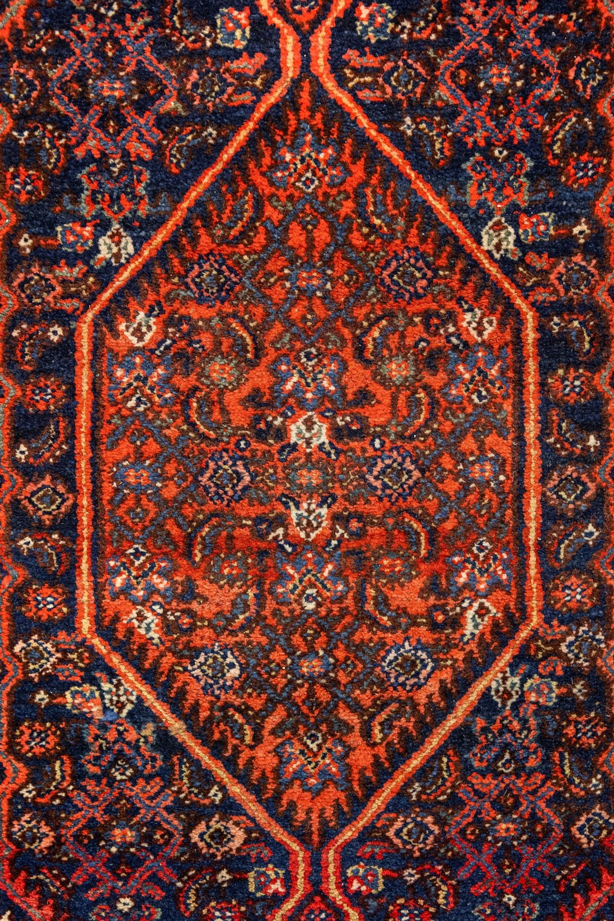 Antique Bibikabad Handwoven Tribal Rug, T86701