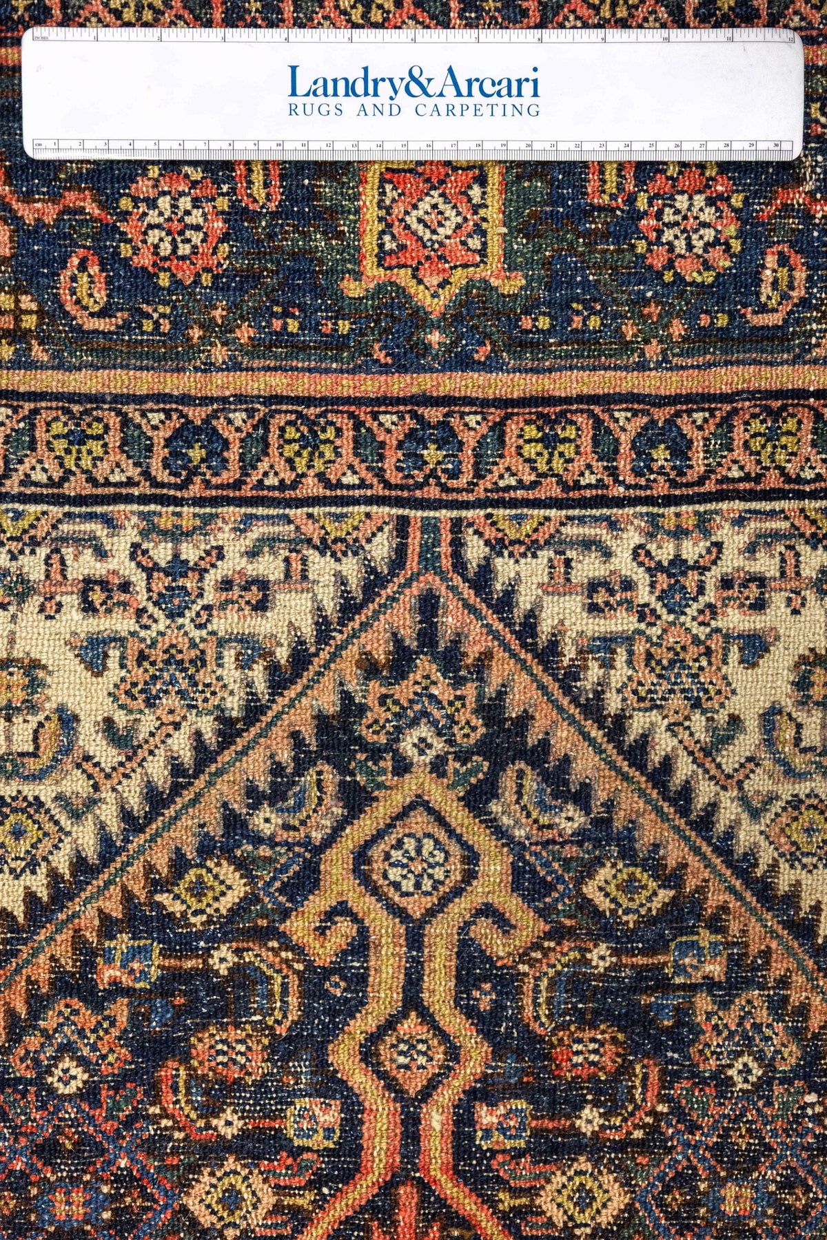 Antique Bibikabad Handwoven Tribal Rug, T86701