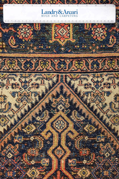 Antique Bibikabad Handwoven Tribal Rug, T86701