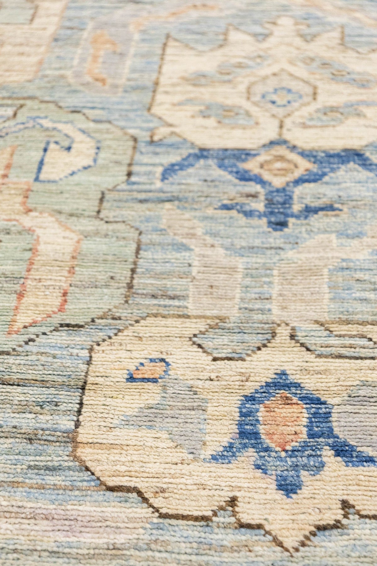 Bidjov Oushak Handwoven Tribal Rug, J86794