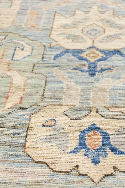 Bidjov Oushak Handwoven Tribal Rug, J86794