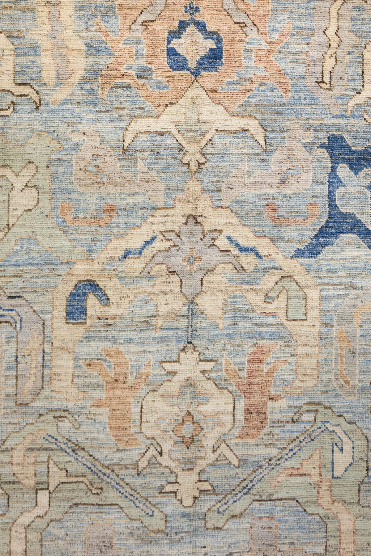 Bidjov Oushak Handwoven Tribal Rug, J86794