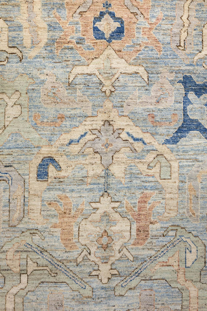 Bidjov Oushak Handwoven Tribal Rug, J86794