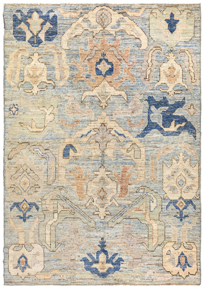 Bidjov Oushak Handwoven Tribal Rug