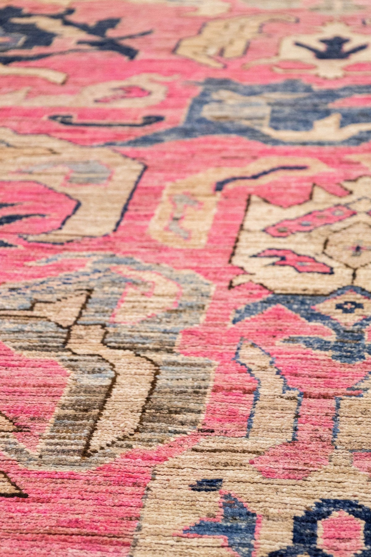 Bidjov Oushak Handwoven Tribal Rug, J86796
