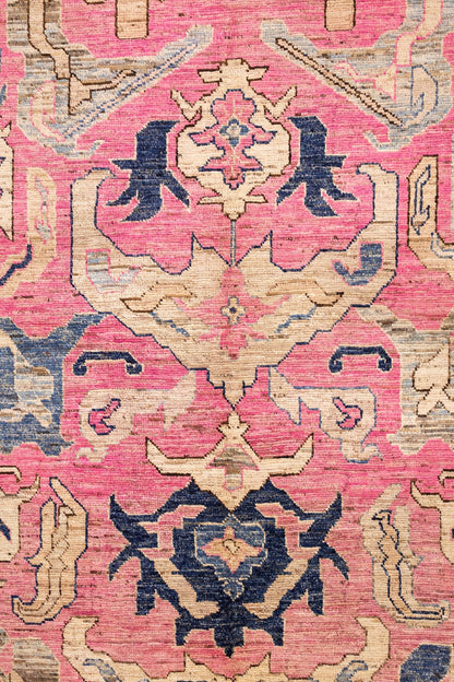 Bidjov Oushak Handwoven Tribal Rug, J86796