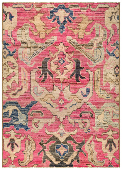Bidjov Oushak Handwoven Tribal Rug