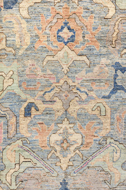 Bidjov Oushak Handwoven Tribal Rug, J86802