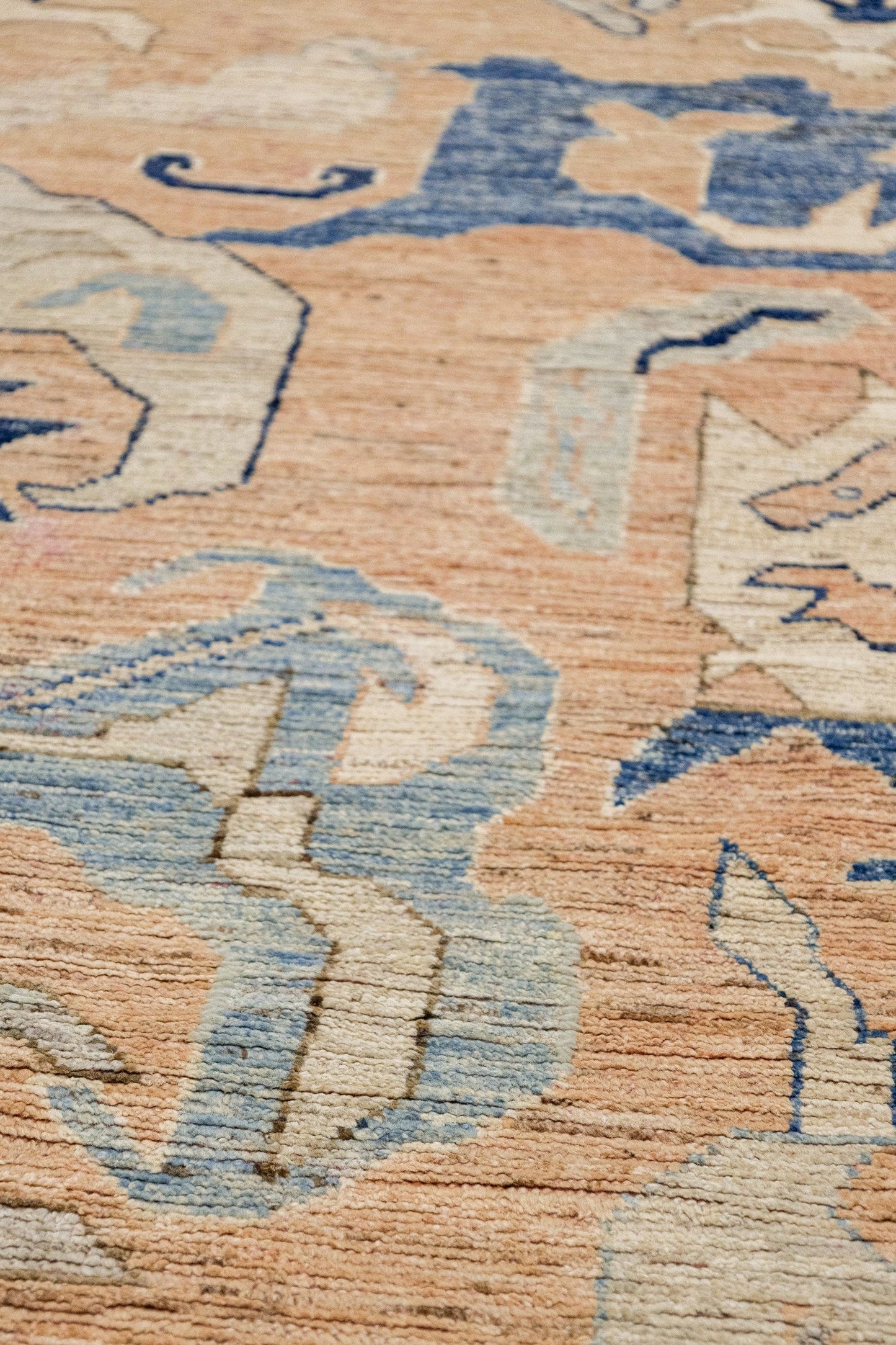 Bidjov Oushak Handwoven Tribal Rug, J86851