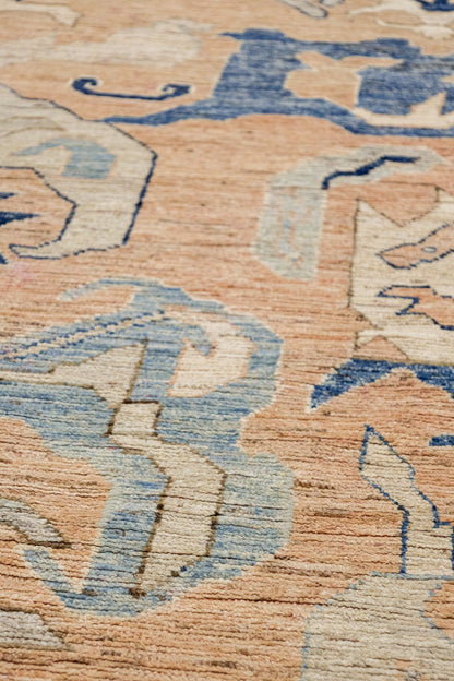 Bidjov Oushak Handwoven Tribal Rug, J86851