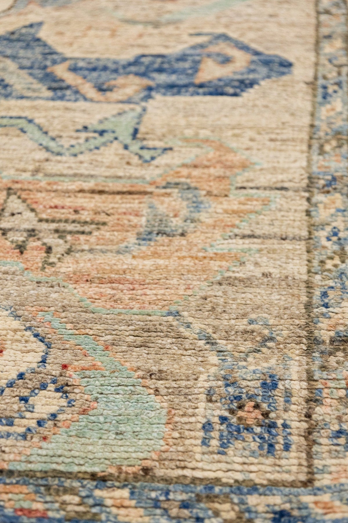 Bidjov Oushak Handwoven Tribal Rug, J86865